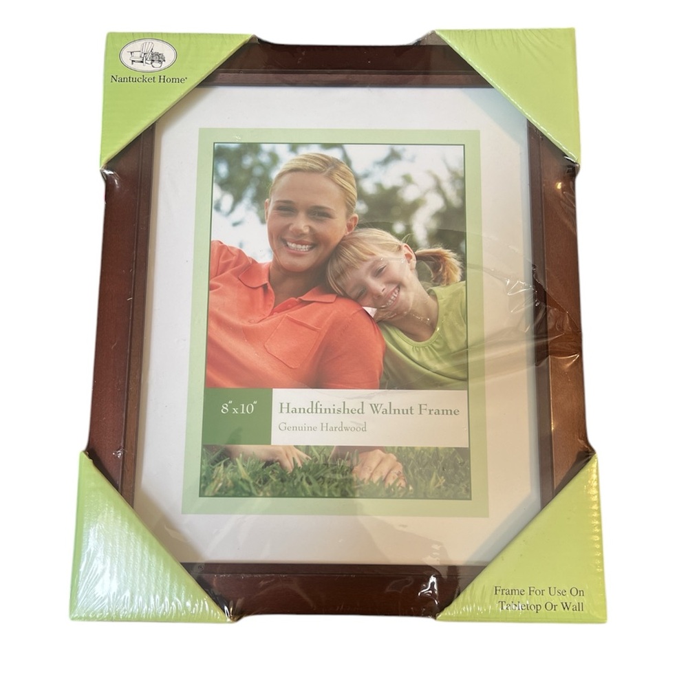 NWT Nantucket Home Handfinished Walnut 8 x 10 Frame (4 available) - Brown